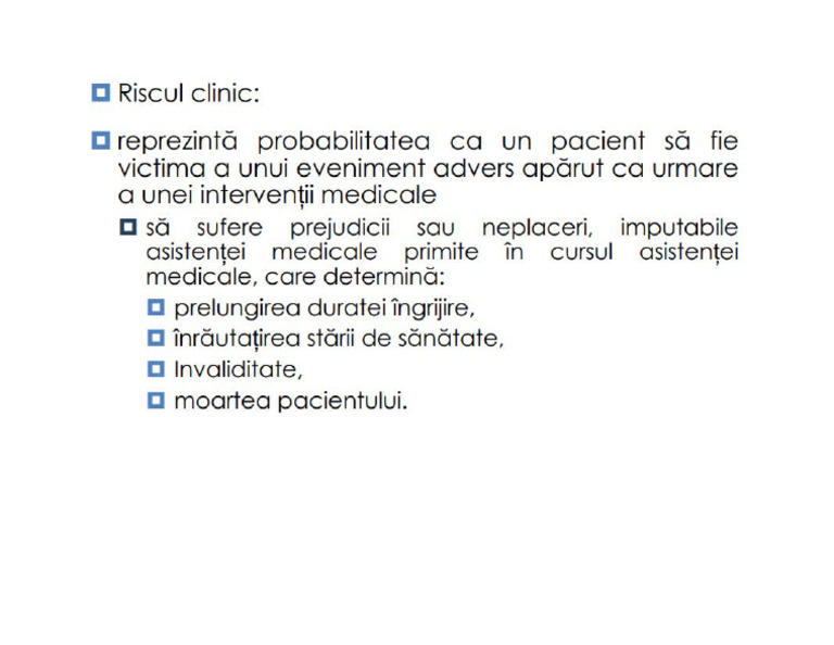 Riscul Clinic | PDF