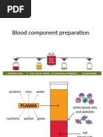 Blood Component Separation Methods | PDF | Blood Cell | Centrifuge
