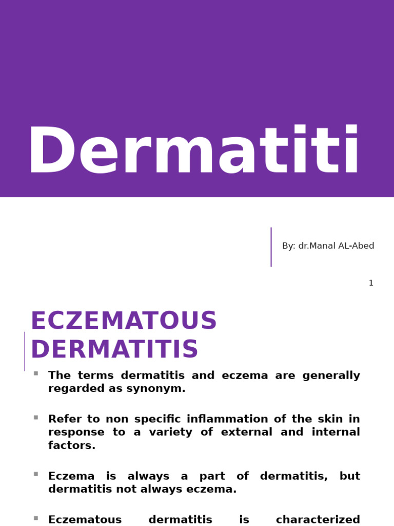 7 Dermatitis | PDF | Dermatitis | Allergy