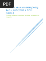 SAP RAP Behavior Definition Overview | PDF | Software Development ...