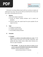 Determining Sample Size - Krejcie & Morgan (1970) PDF | PDF | Sample ...
