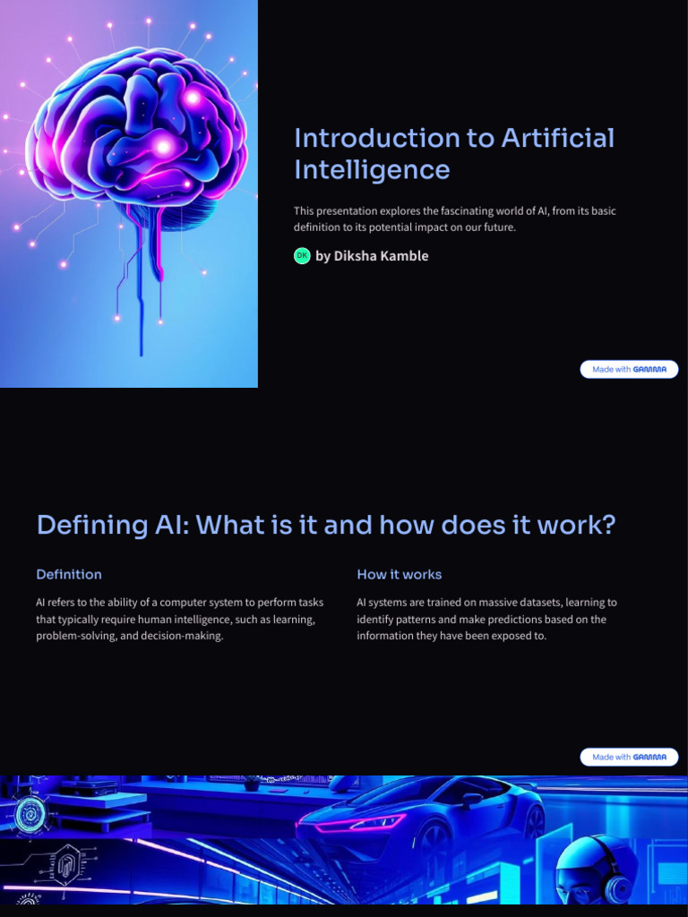 Understanding Artificial Intelligence Basics | PDF | Artificial ...