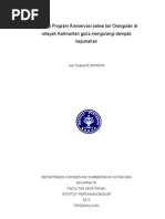 Download Strategi Program Konservasi Satwa Liar Orangutan Di Wilayah Kalimantan Guna Mengurangi Dampak Kepunahan by Septian Jian SN95258797 doc pdf