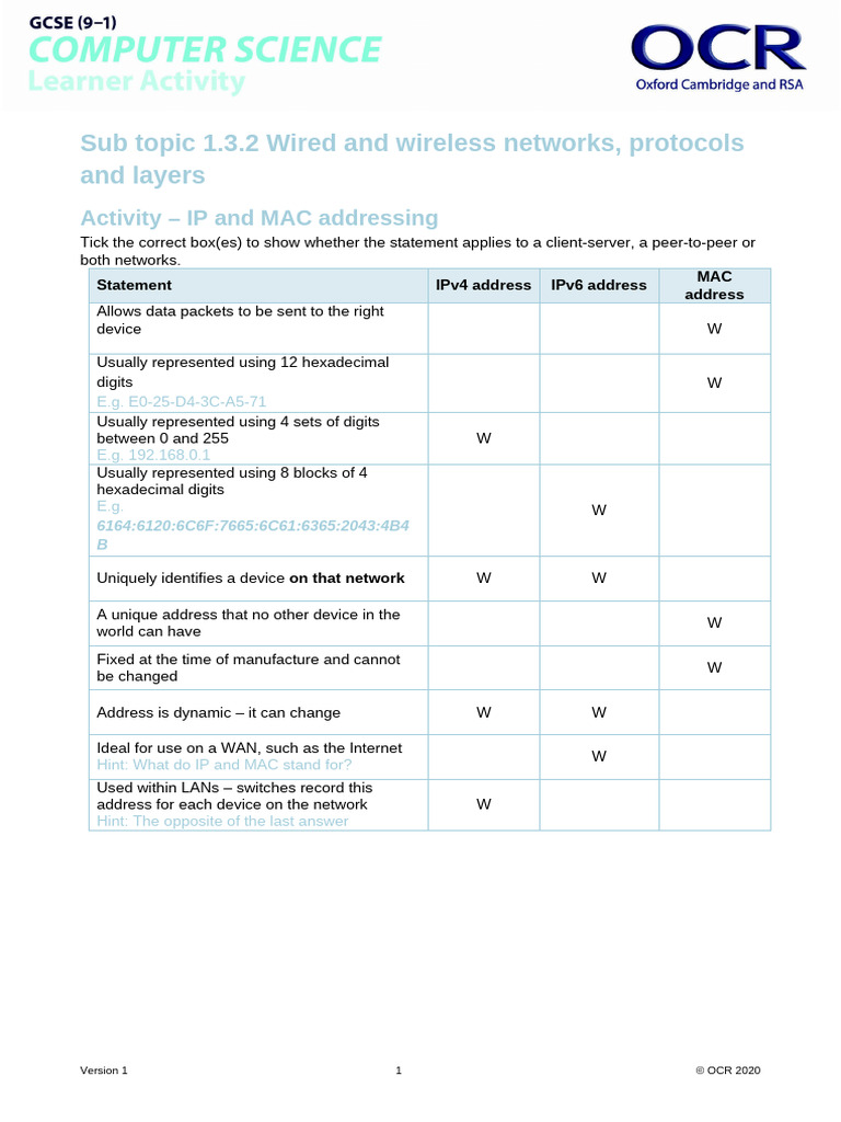 IP and MAC Addressing in Networks | PDF