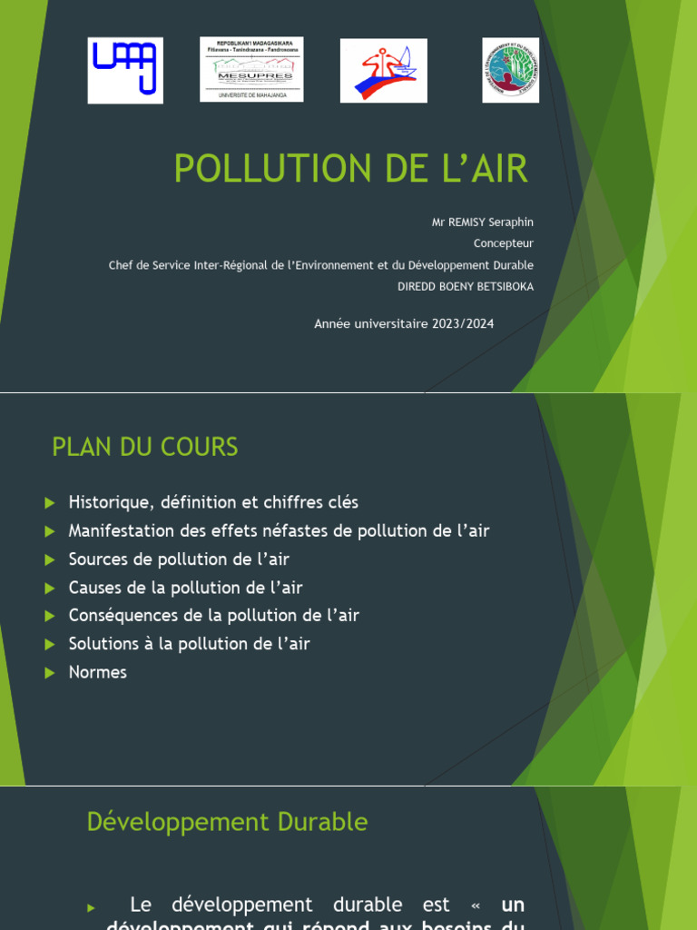 Comprendre la Pollution de l'Air | PDF | Pollution de l'air | la pollution