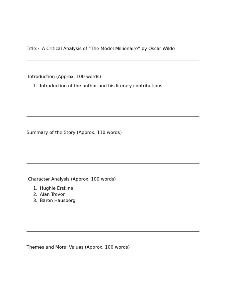 Grade 9 English Literature Project | PDF