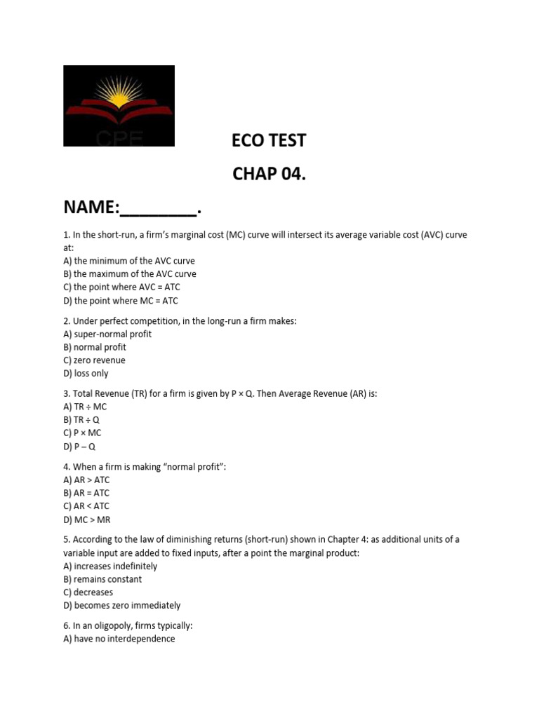 Eco Test004 | PDF