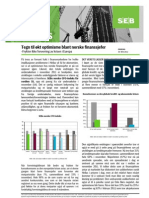 Tegn Til Økt Optimisme Blant Norske Finanssjefer