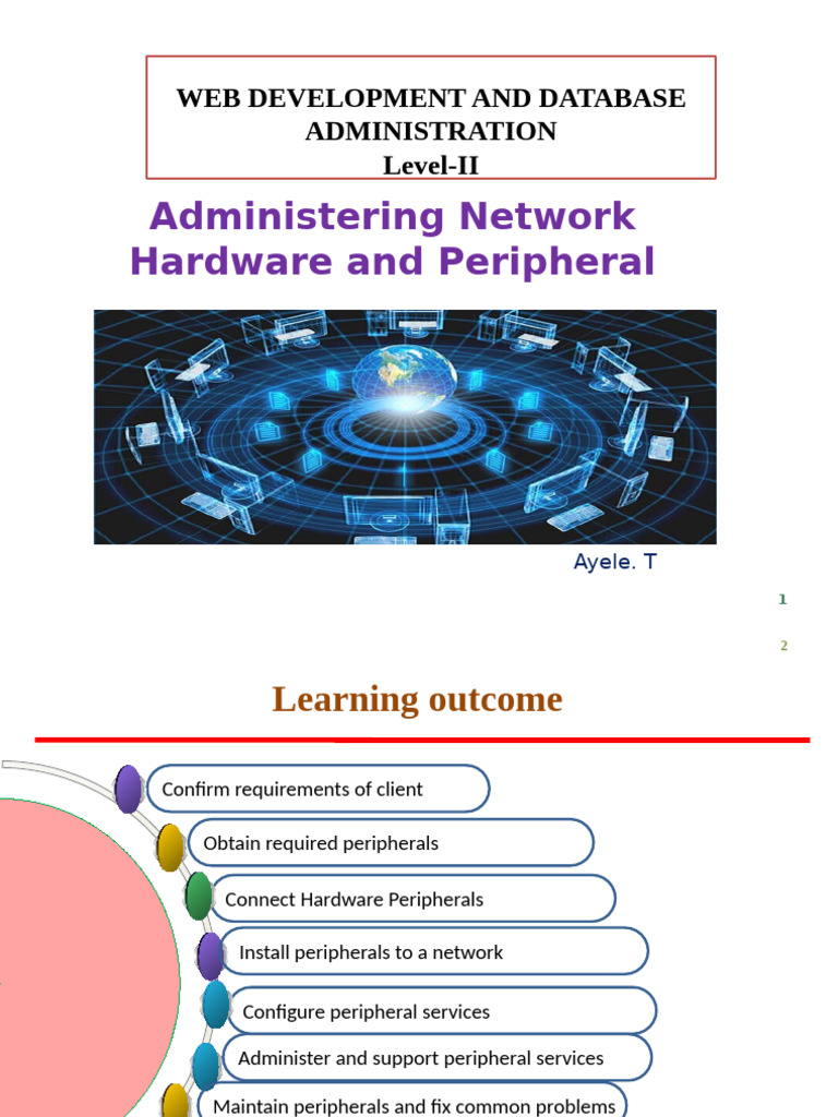Network Peripheral Administration Guide | PDF | Network Topology ...