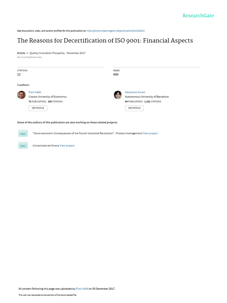 Fulltext Qip Pdf Quality Management System Quality Management