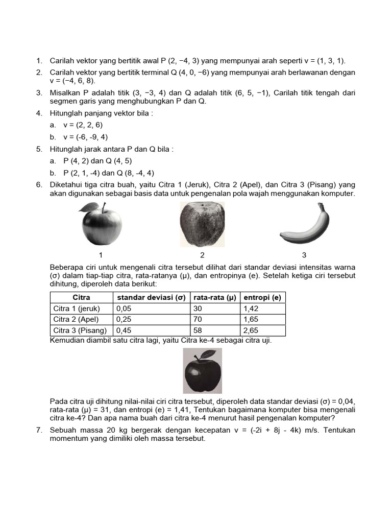 M01 - Soal Latihan | PDF