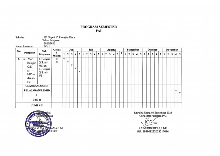 Prosem Zai | PDF