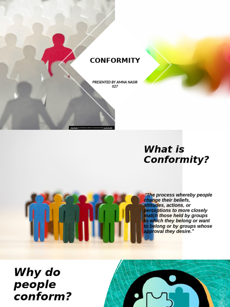 Understanding Conformity: Types and Reasons | PDF | Conformity ...