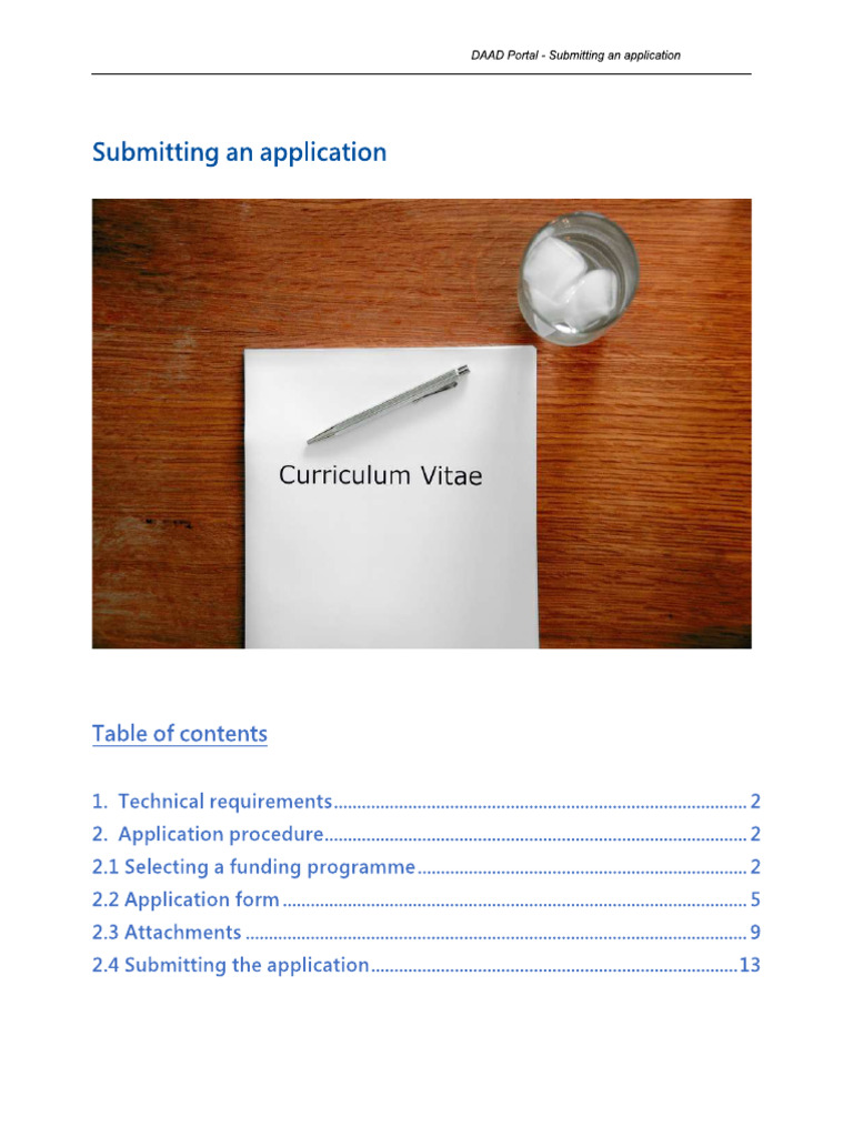Application Process | PDF