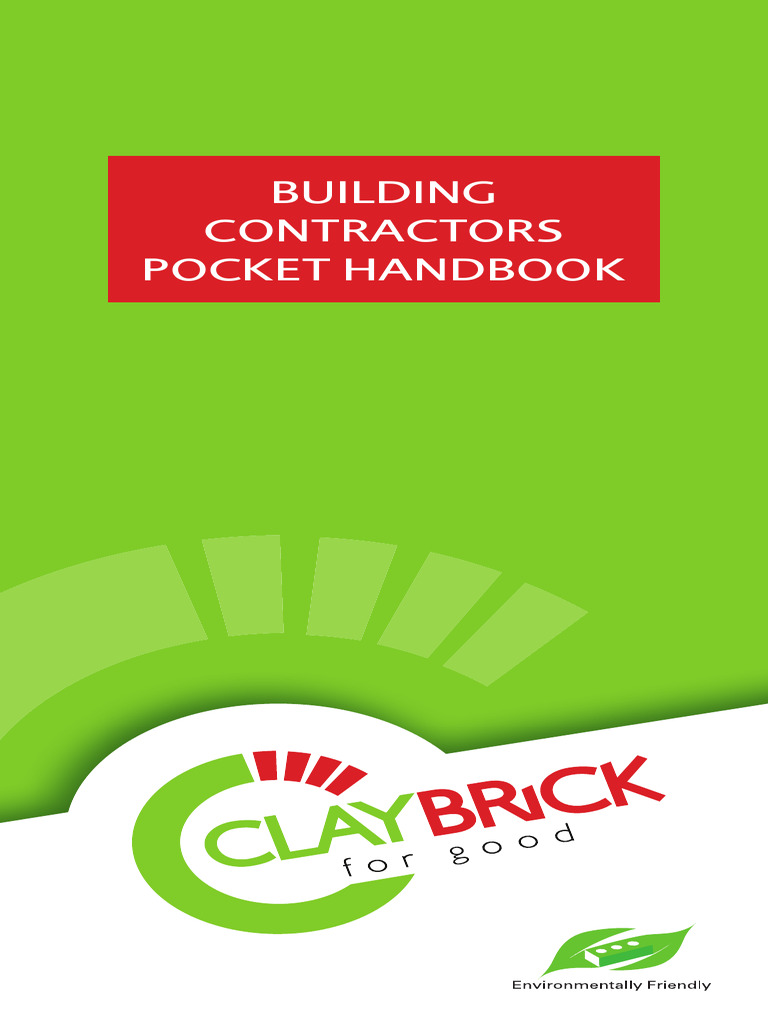 Contractors Handbook | PDF | Brick | Concrete