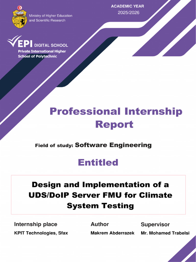 Internship Summer 2025 Makrem | PDF | Unified Modeling Language | Use Case