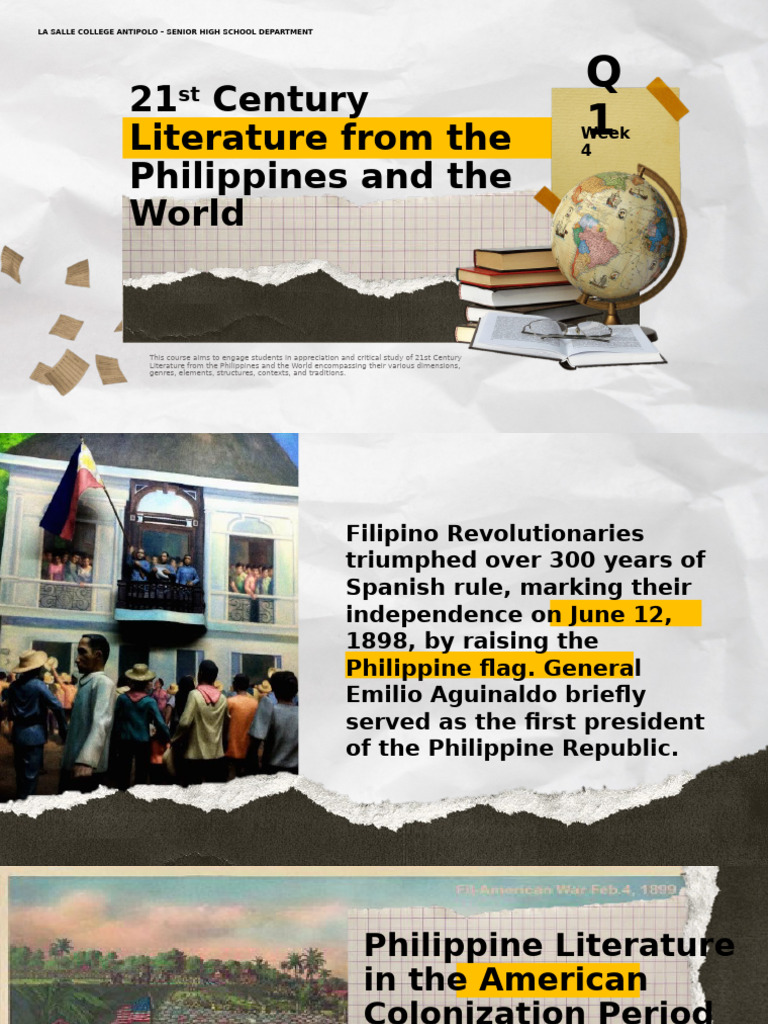 Philippine Literature in the 21st Century | PDF | Philippines