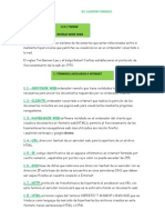 La Web Se Compone de Un Sistema de Documentos Que Estan dos Entre Si Mediante Hipervinculos Que Permiten Su Visualizacion en Un Ordenador Conectado a La Red