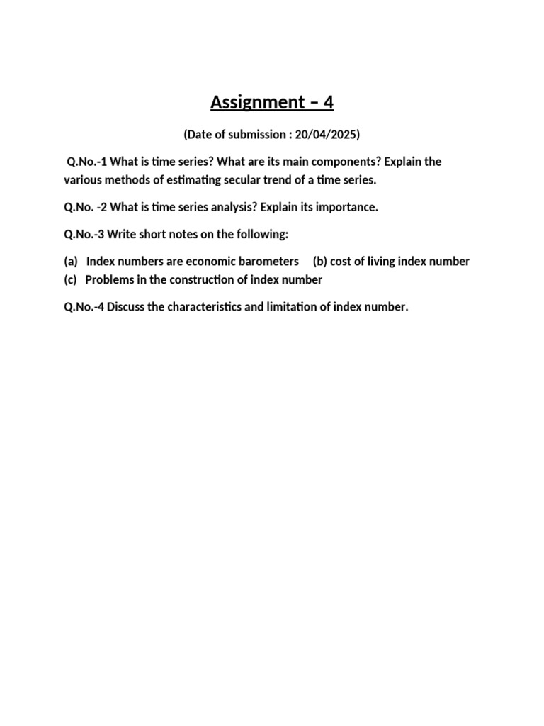 Assignment - 4 | PDF