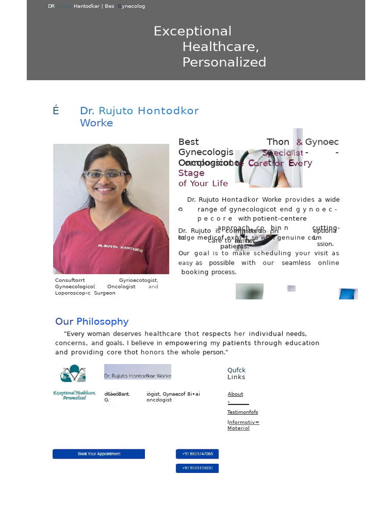 DR Rujuta Full | PDF | Gynaecology | Health Care