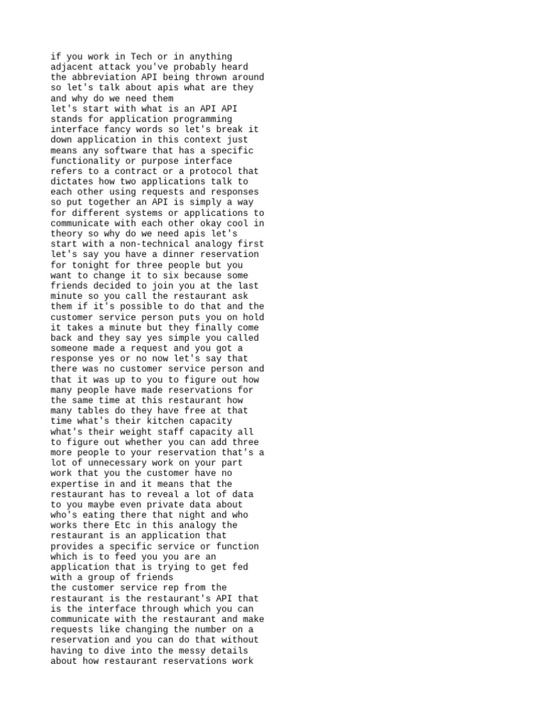 Understanding APIs: Basics Explained | PDF | Computing | Information ...