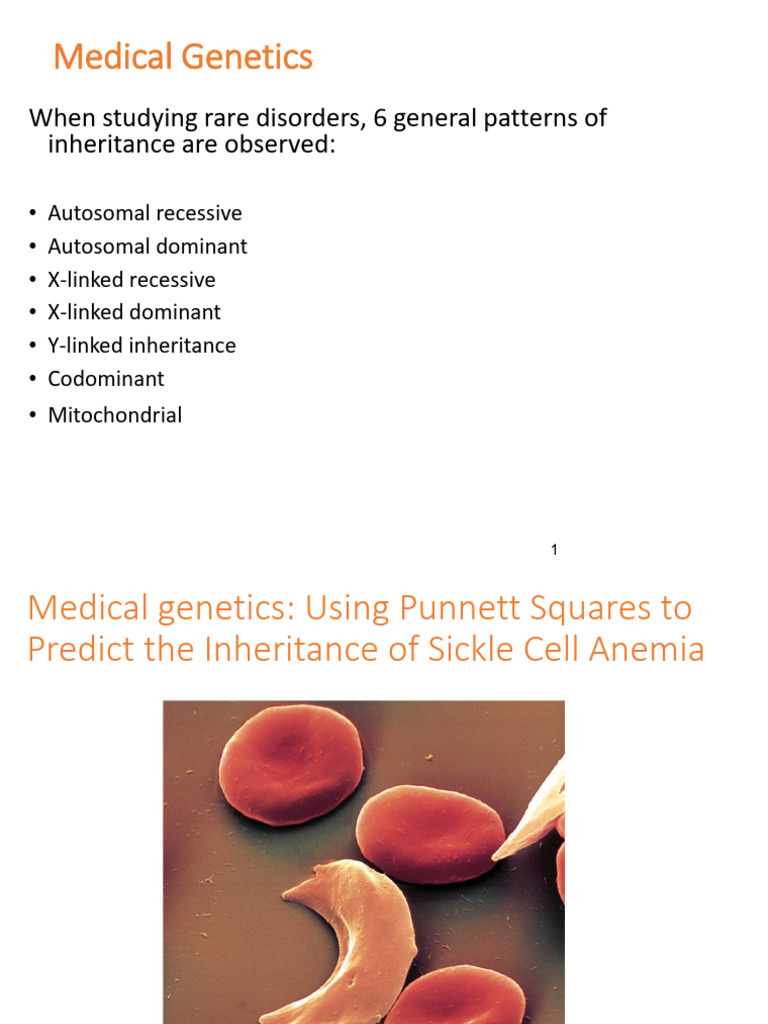 Inheritance Patterns in Medical Genetics | PDF | Dominance (Genetics ...