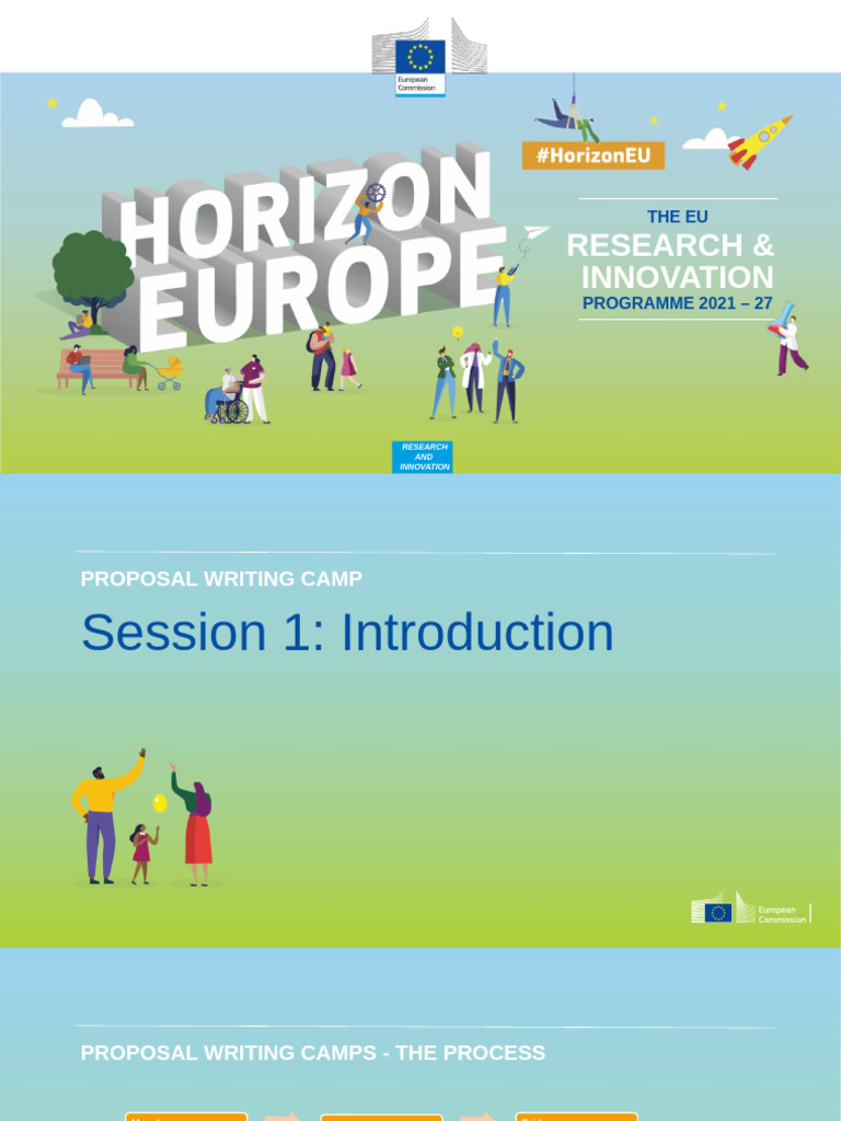 Horizon Europe Proposal Writing Camp | PDF | Innovation | Economies