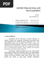 Download KOMUNIKASI DALAM MANAJEMEN by Valentinus B Raya SN95264988 doc pdf