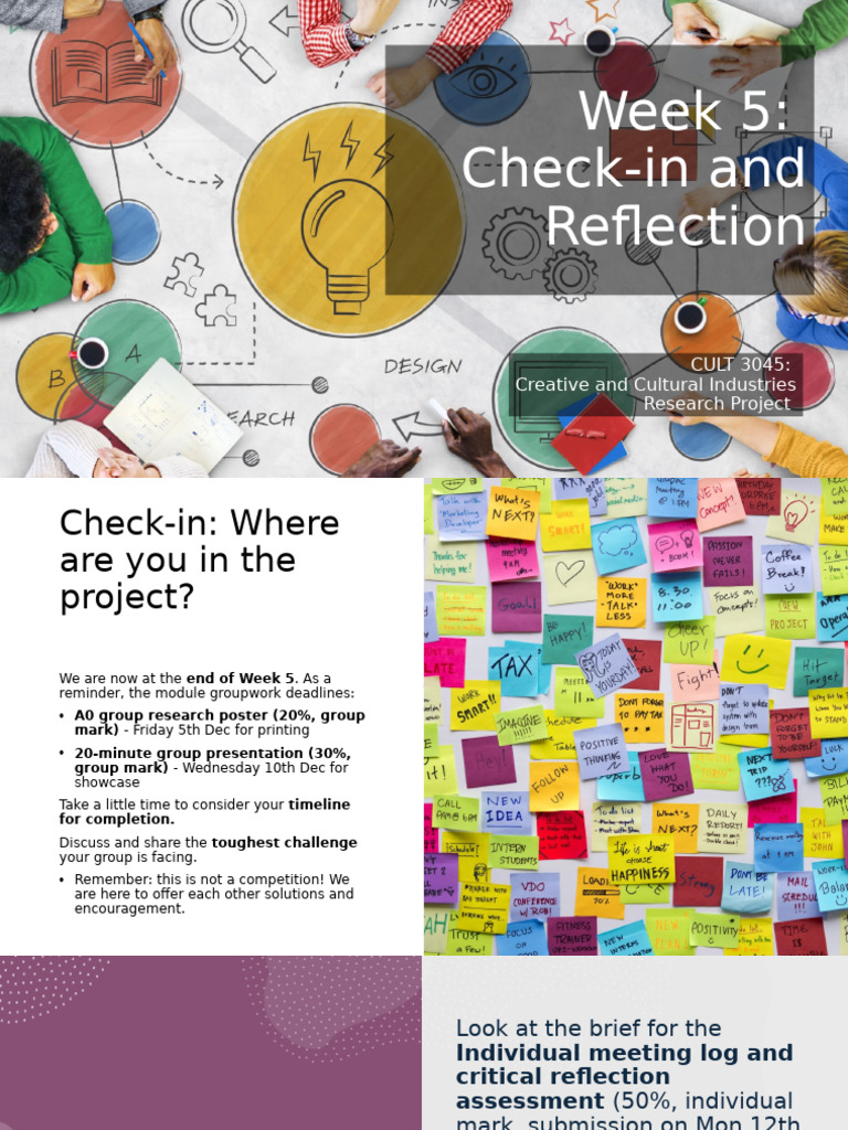 CULT3045 Week 5 Check-In and Reflection | PDF