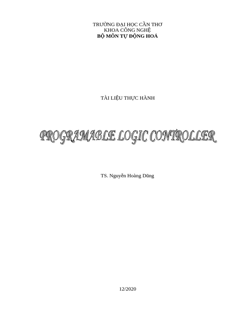 Tai Lieu Thuc Hanh PLC S7 1200V1 | PDF