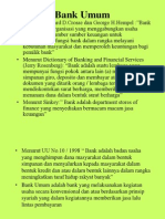 Kunci Sukses Pengelolaan Bank