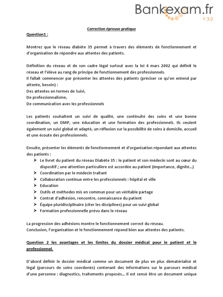 Corrigé Bac St2s 2014 Sciences Et Techniques Sanitaires Et Sociales