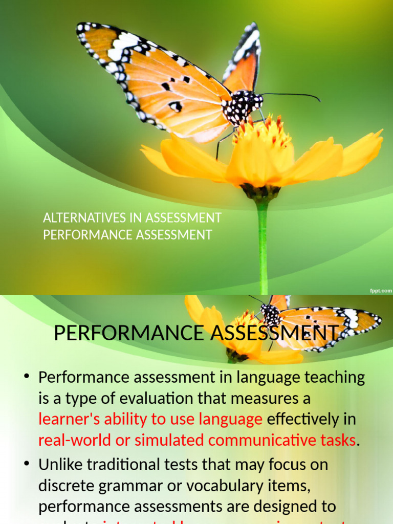 Effective Language Performance Assessment | PDF | Educational ...