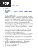 Import Process Flowchart Overview | PDF