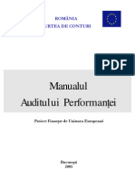 Auditul performantei