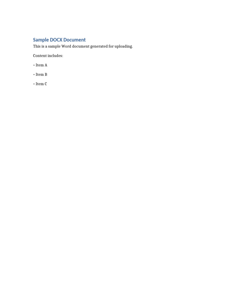 Sample Document | PDF