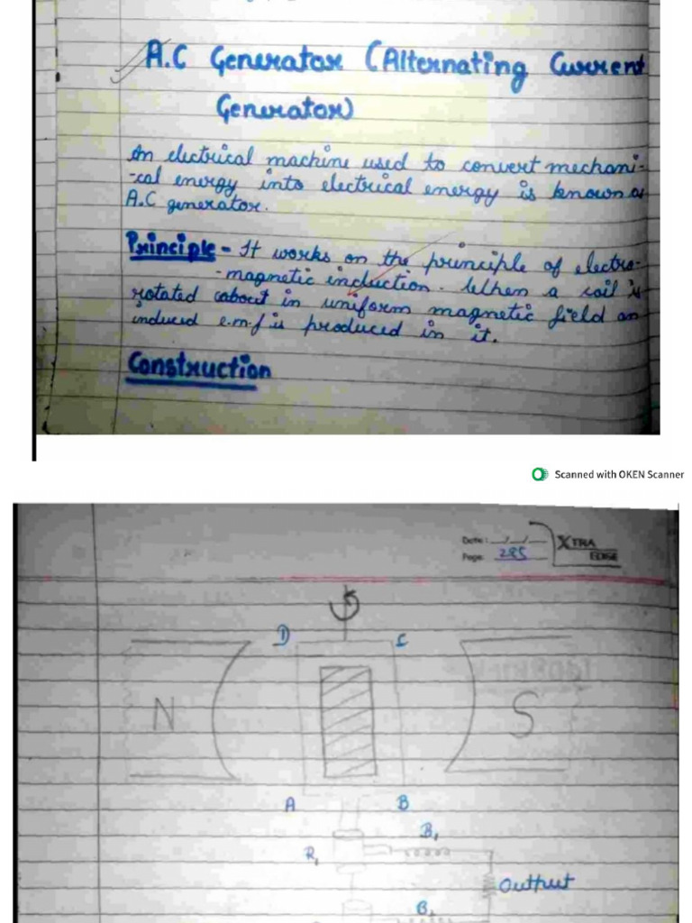 Ac Generator | PDF