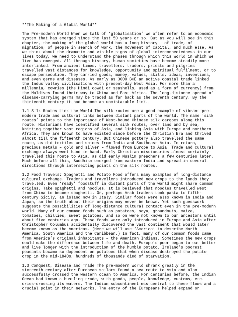 History of Global Trade and Exchange | PDF | Bretton Woods System ...