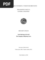 Jazyk Hip-Hopovych Textu | PDF