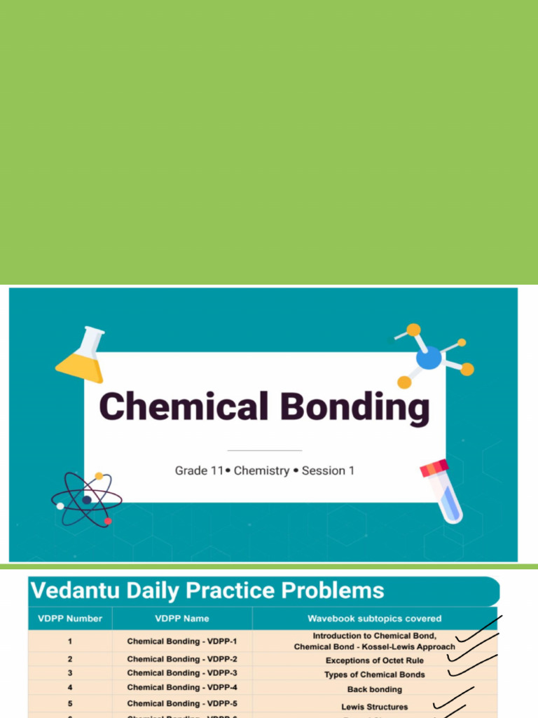 Chemical Bonding 9 | PDF