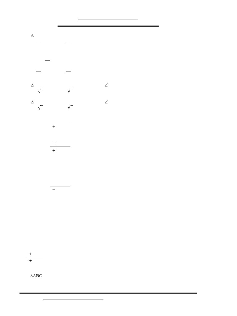 Trigonometry Problems for Class X | PDF | Elementary Mathematics ...