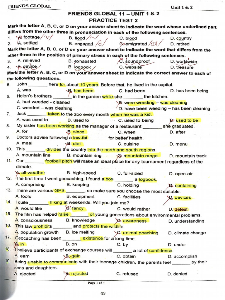FG11 - Unit 1&2 - PT2 | PDF