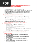 Competencias Matemáticas en Primaria | PDF | Estadísticas | Probabilidad