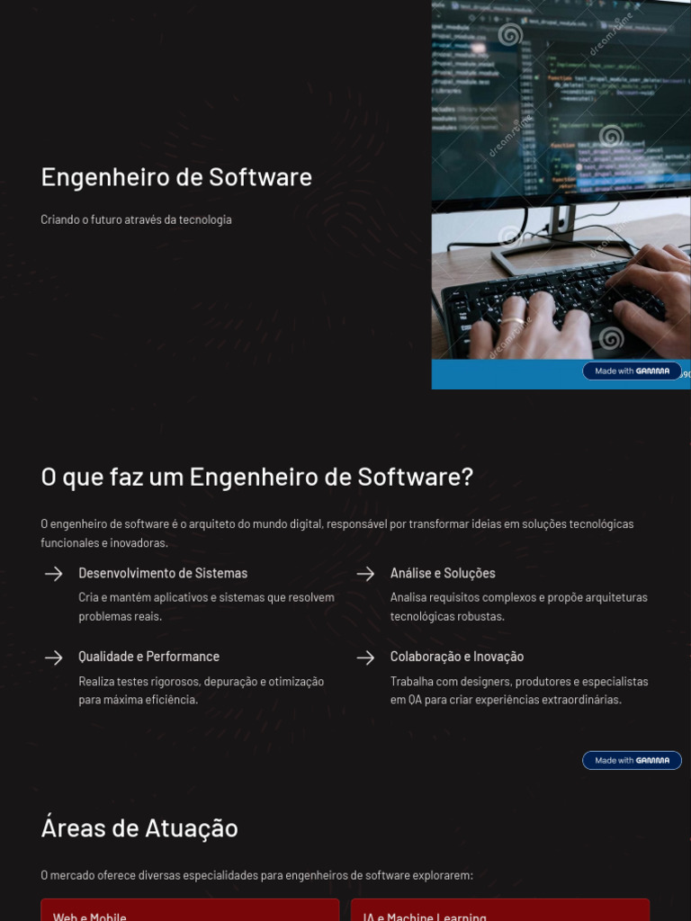 Carreira em Engenharia de Software | PDF | Engenharia de Software ...