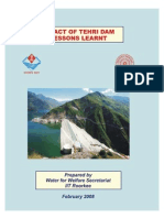 Impact of Tehri Dam