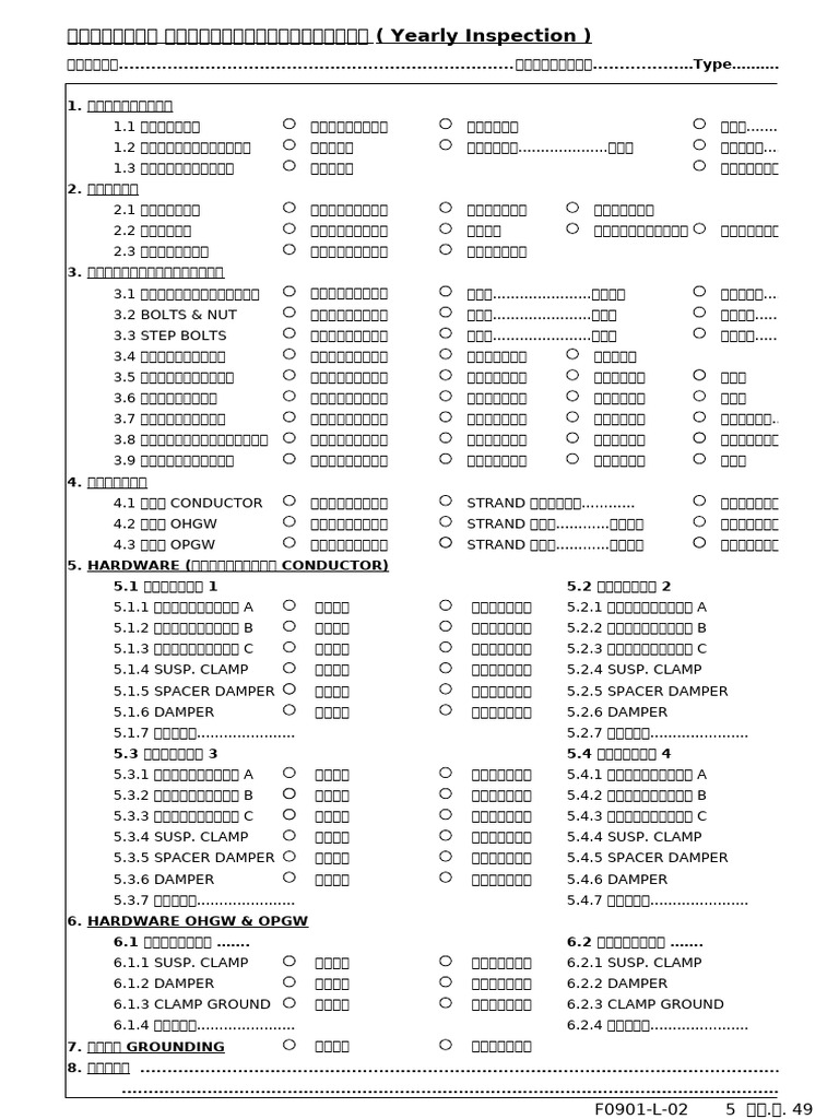 Check Sheet | PDF