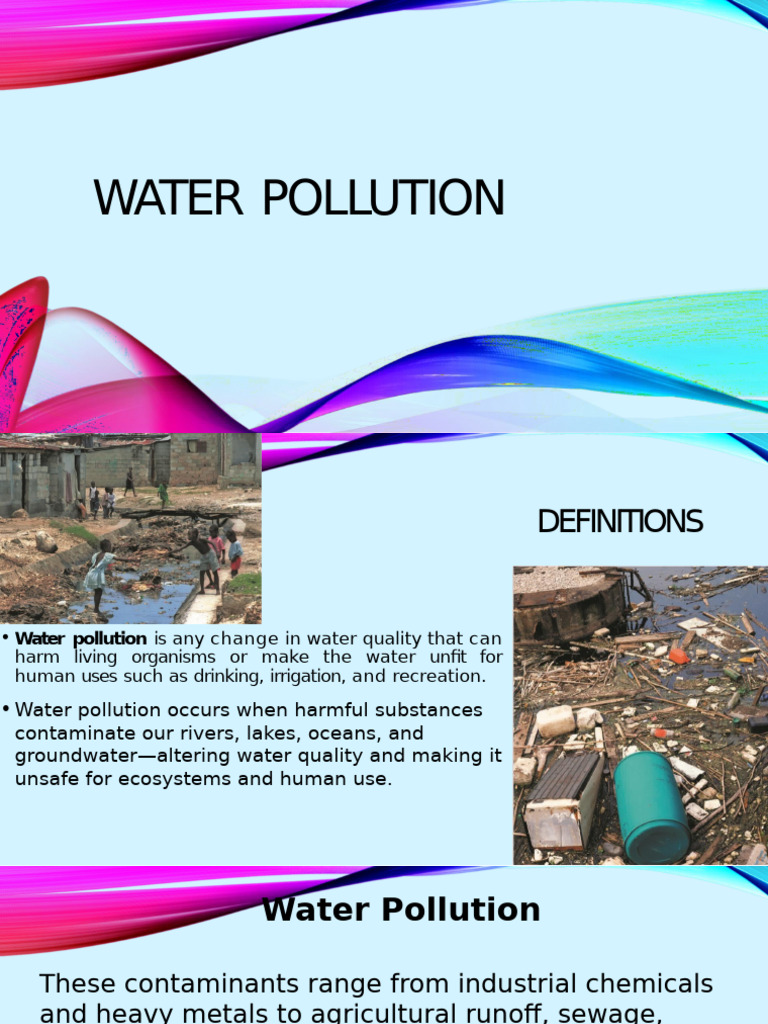 3.2 Water Pollution | PDF | Water Pollution | Water