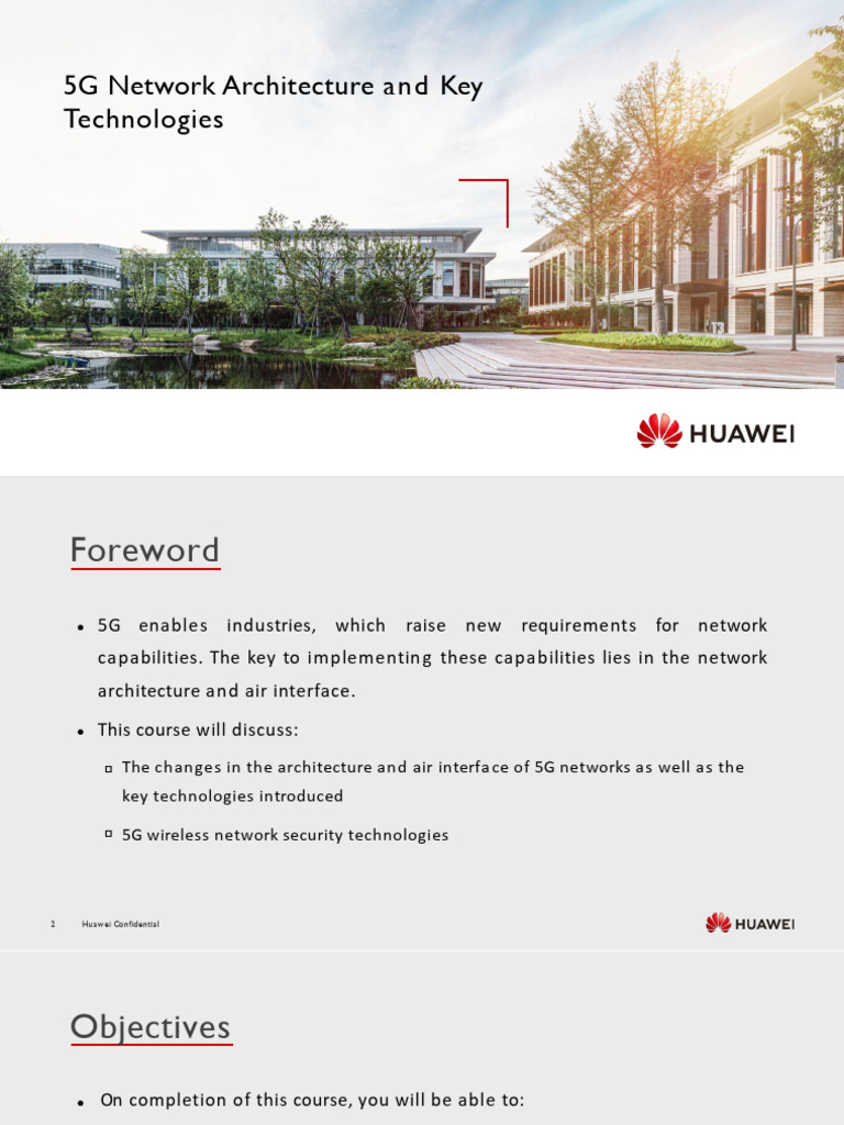 5G Network Architecture Overview | PDF | Digital Technology | Networks