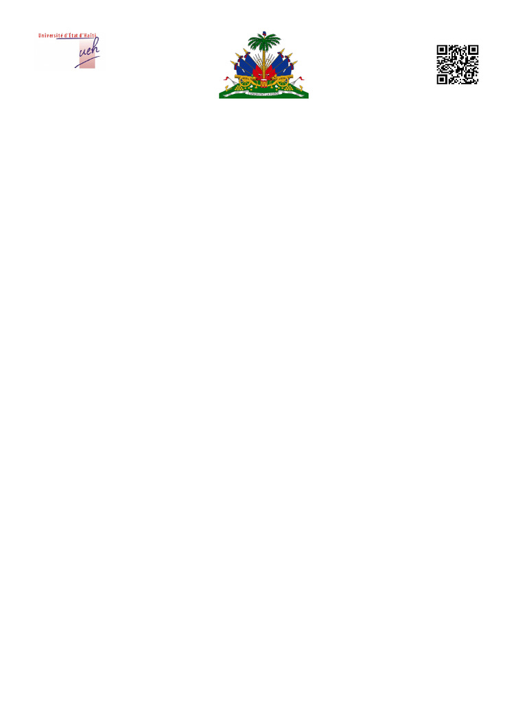 Inscription Université d'État d'Haiti 2025-2026 | PDF
