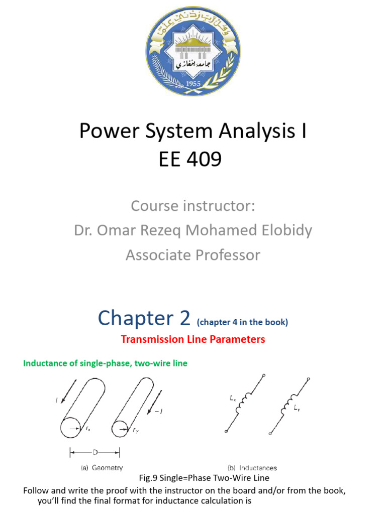 Slides Week3 | PDF | Inductance | Electric Power Transmission